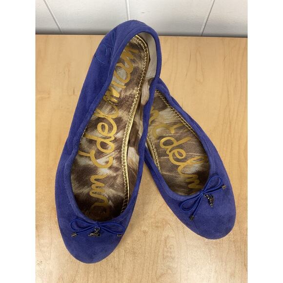 Sam Edelman Felicia Flats for Women in Cobalt Size 10 - Picture 1 of 8